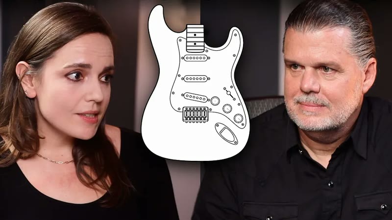 From Mary Spender’s video “I Interviewed the CEO of Fender”