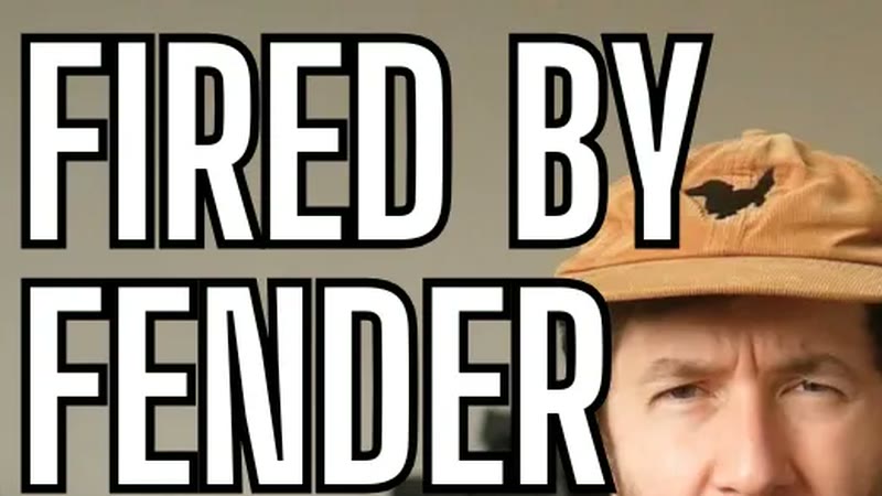 From John Nathan Cordy’s video “This FIRED Fender Custom Shop Masterbuilder Takes Aim at Fender - John Cruz x Farida collaboration”